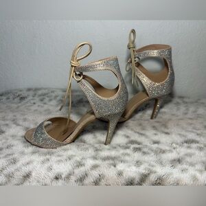 Forever heel shoes Glitter 7 Sz but runs  bit more like 7.5 Size  used